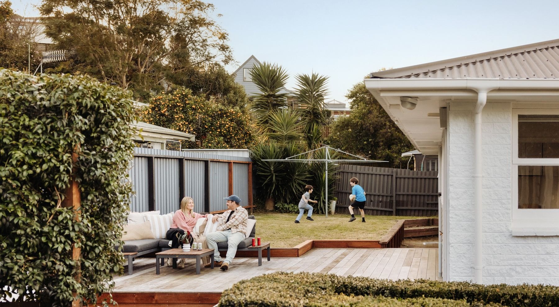 Outdoor living at a Bellevue home in the wider Matua–Ōtūmoetai neighbourhood